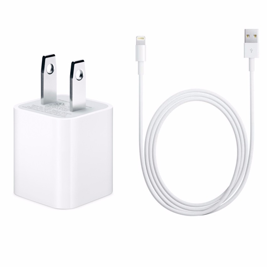 CÁP IPHONE 5-6 và cốc 1A ZIN BOX ARUN