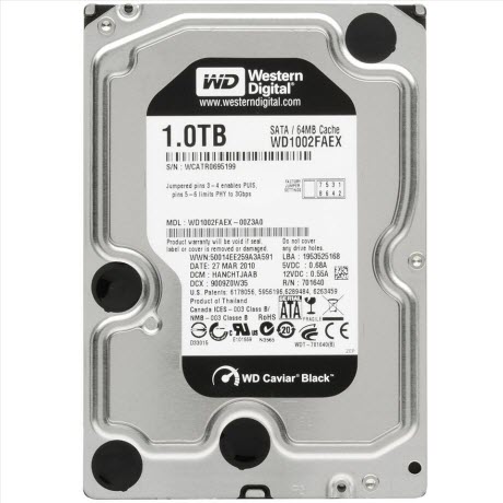 HDD 1TB WESTERN SATA chính hãng