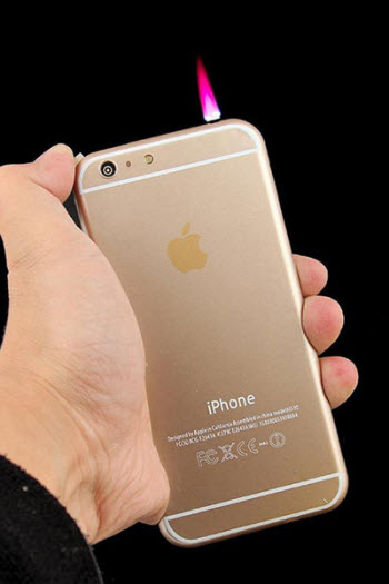 Bật lửa Iphone 6 độc đ&aacute;o sử dụng gas
