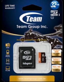 Thẻ nhớ 32G MicroSD TEAM CLASS