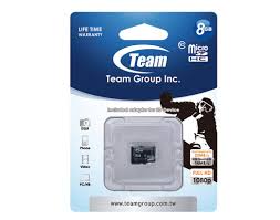Thẻ nhớ MicroSD 8GB TEAM CLASS